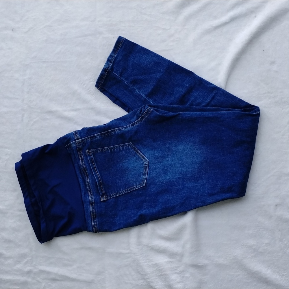 Maternity Blue Jeggings